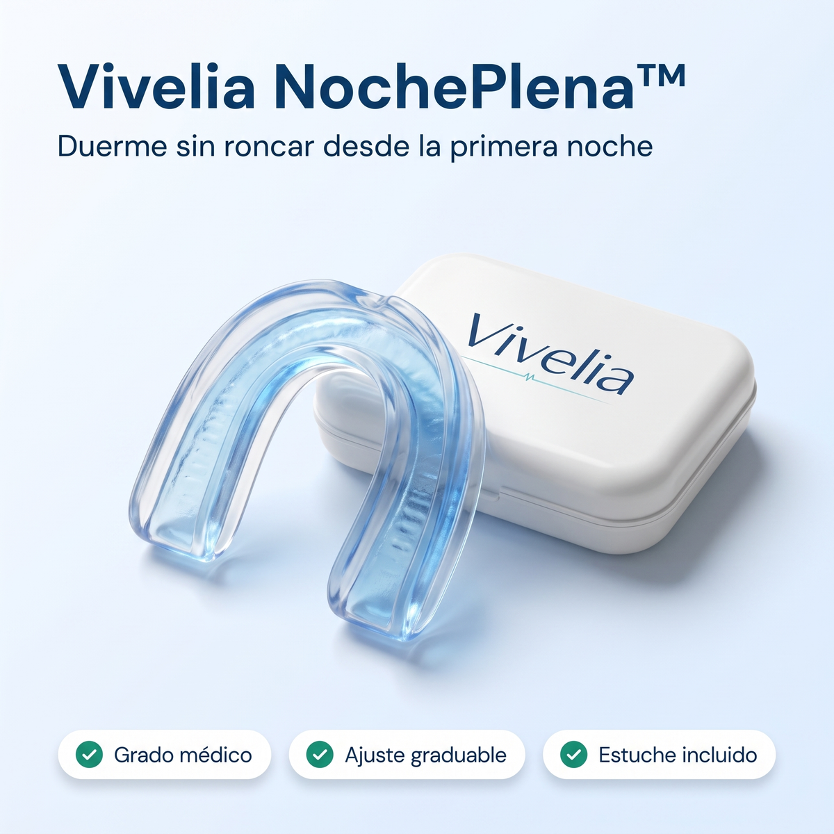 Vivelia NochePlena™ — Deja de roncar desde la primera noche