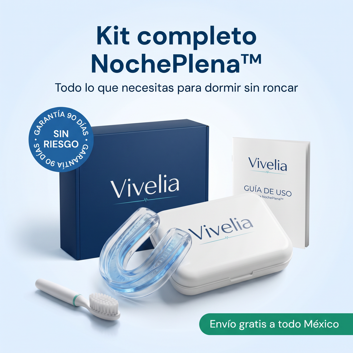 Vivelia NochePlena™ — Deja de roncar desde la primera noche