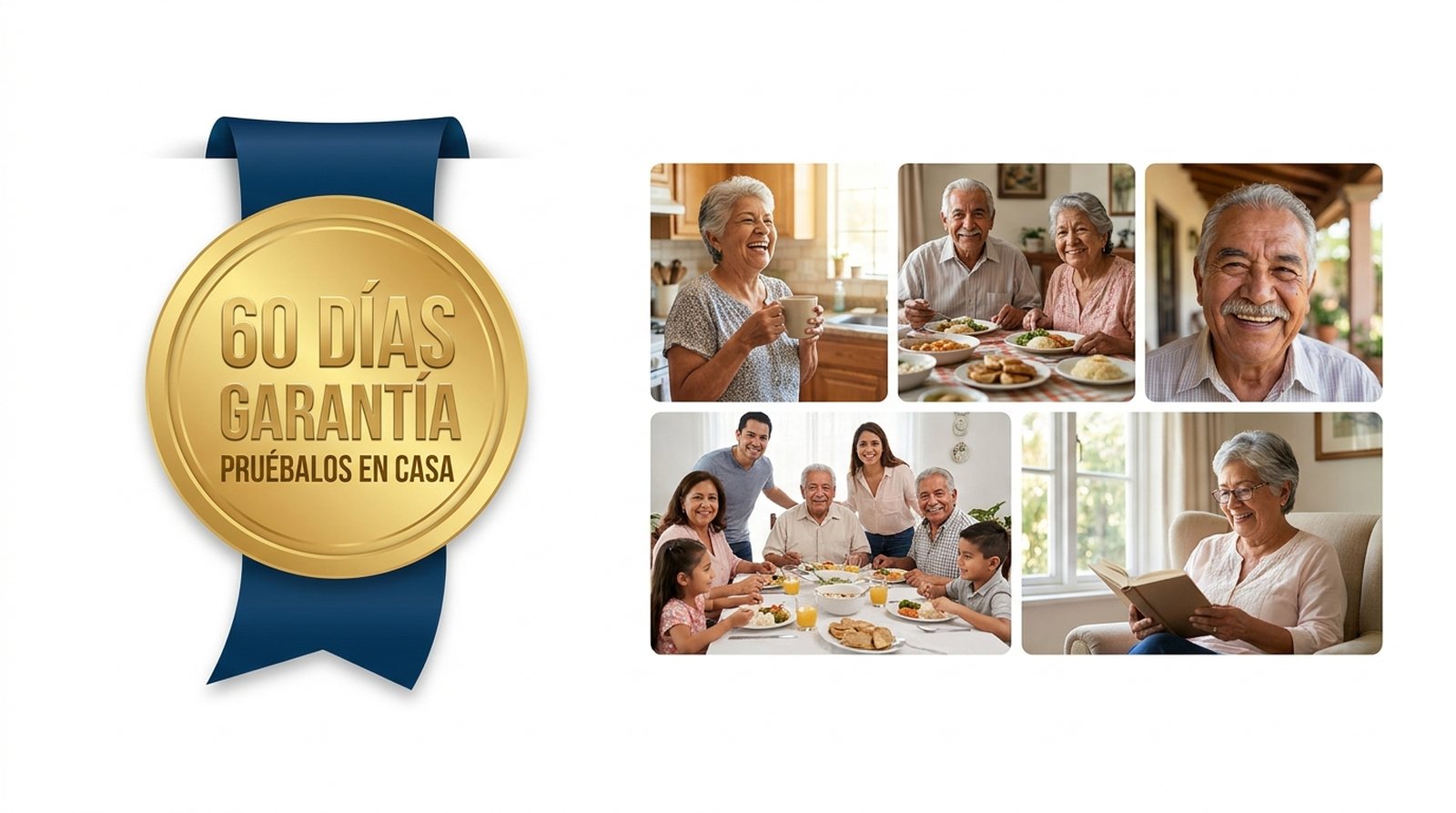 Garantía de 60 días y clientes de Vivelia